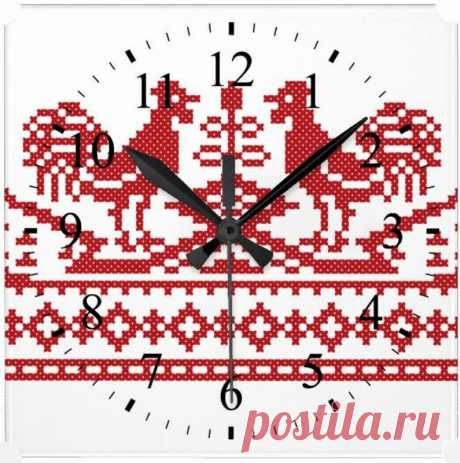 Вышитые петухи - Домашний hand-made