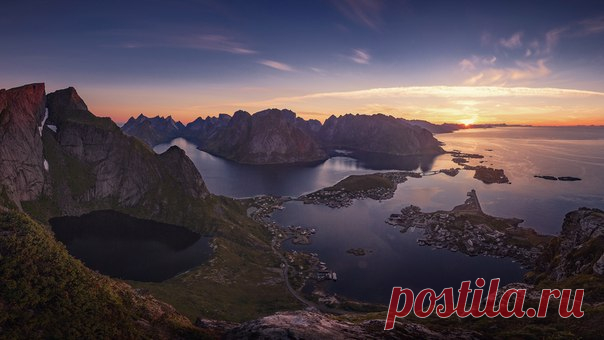 Норвежский рассвет. Автор фото — Дмитрий Купрацевич: