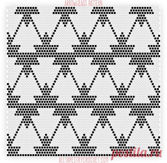 Arrowheads Pattern – All Tapestry Crochet