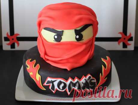 (I) (L)ove (D)oing (A)ll Things Crafty!: Ninjago Birthday Cake