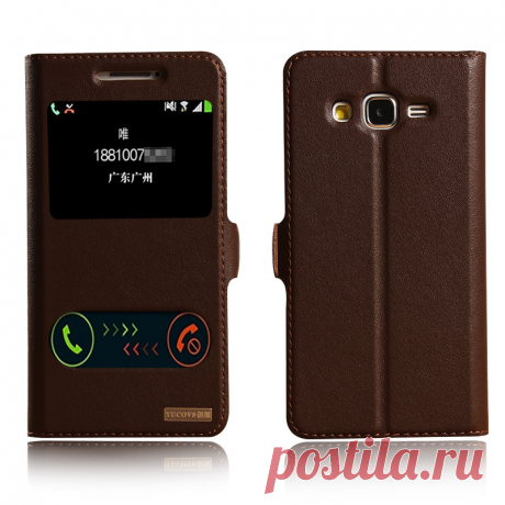 чехол для samsung Picture - More Detailed Picture about Window Cover Case For Samsung Galaxy Grand Prime G530 G530H G5308W G5308 Genuine Leather Flip Stand Phone Bag + free gift Picture in Сумки и чехлы для телефонов from Shenzhen WTO Union Trading Co., Ltd | Aliexpress.com | Alibaba Group