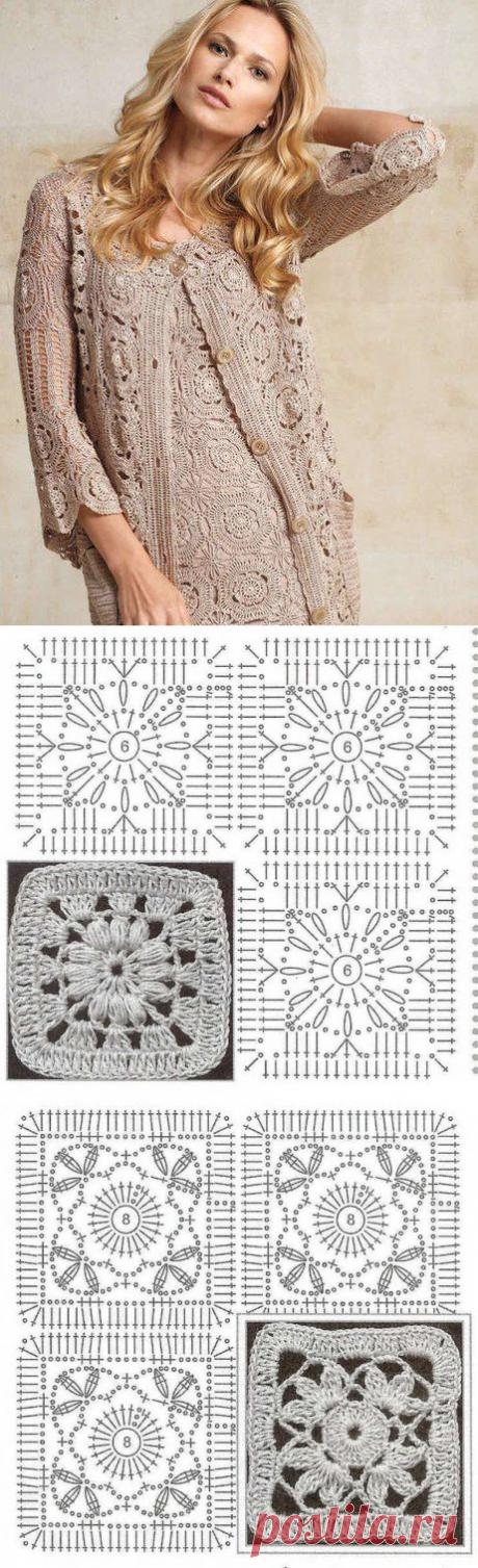 Красивый #костюм из квадратых мотивов: на выбо