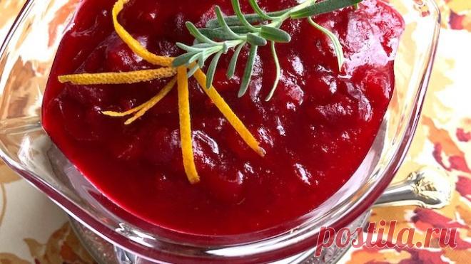 Лучший клюквенный соус - Cooking Palette