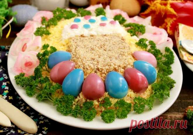 Салаты на пасху 2019 - 16 простых и вкусных пошаговых рецептов