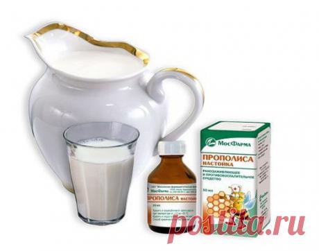 Прополис с молоком - альтернатива фармацевтическим препаратам