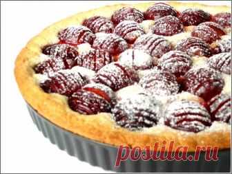 Печем вкусные пироги со сливами