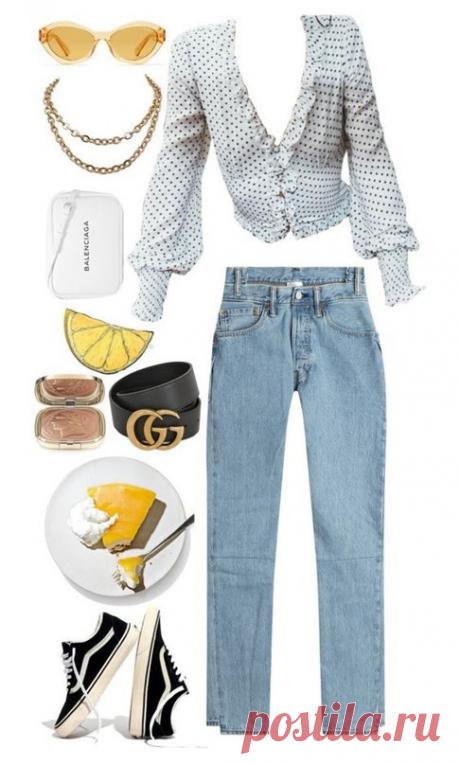 Трендовые сеты с джинсами. — Модно / Nemodno