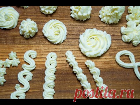 Крем из сливочного сыра и масла для тортов, кексов, пирожных