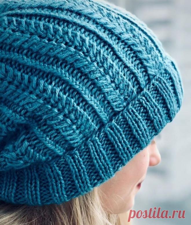 Шапки спицами (3) (фото, схемы) | ШалиГали – о вязании с любовью | Дзен