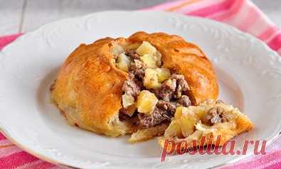 Зур бэлеш (балиш),Вак балиш (маленькие пироги с мясом и картошкой)