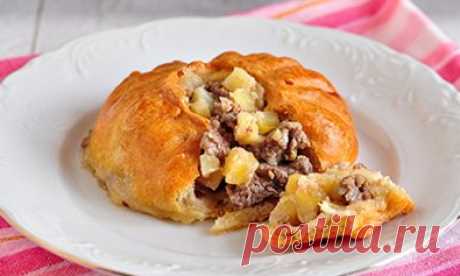Зур бэлеш (балиш),Вак балиш (маленькие пироги с мясом и картошкой)