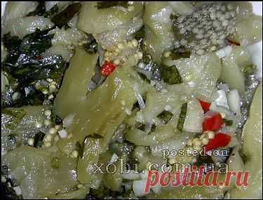 маринованные баклажаны - рецепт приготовления