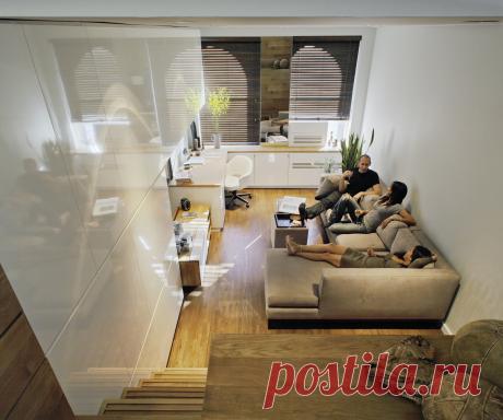 30 красивых проектов маленьких квартир: современные и стильные - Postel-Deluxe.ru