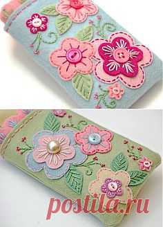 felt, buttons cozy | So (Sew) Handmade