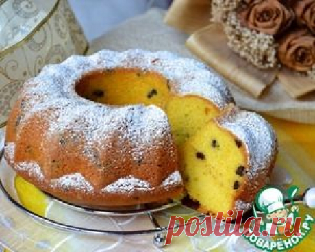 Ванильный кекс с кусочками шоколада - кулинарный рецепт