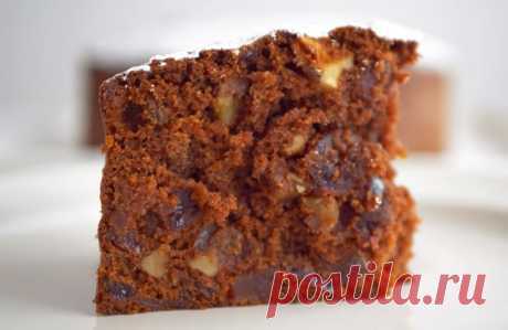 Рождественский кекс с орехами и сухофруктами | Рецепты на FooDee.top