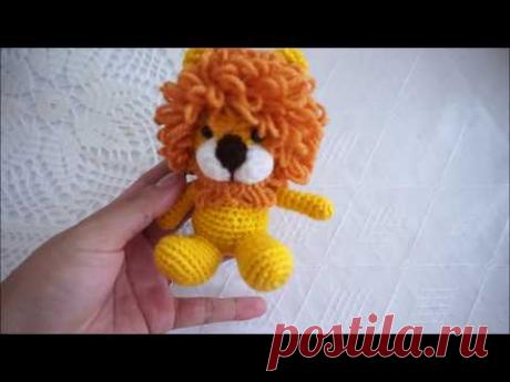 Amigurumi Lion crochet tutorial - YouTube
