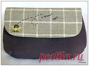 Косметичка Маленькая пчелка. - Ярмарка Мастеров - ручная работа, handmade