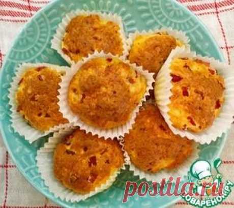 Маффины с колбасой - кулинарный рецепт