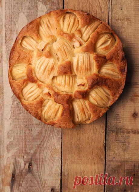 Пирог с яблоками рецепт с фото пошагово
