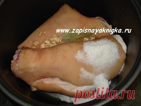 Рулька свиная рецепт рулет в мультиварке | Записная книжка рецептов Анюты