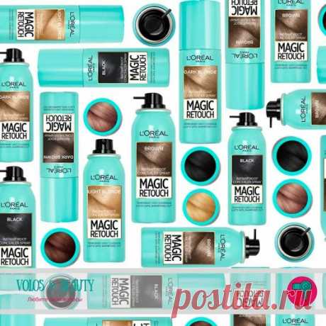 ❤ Как пользоваться спреем для закрашивания корней? ❤ Проступающая седина вын...