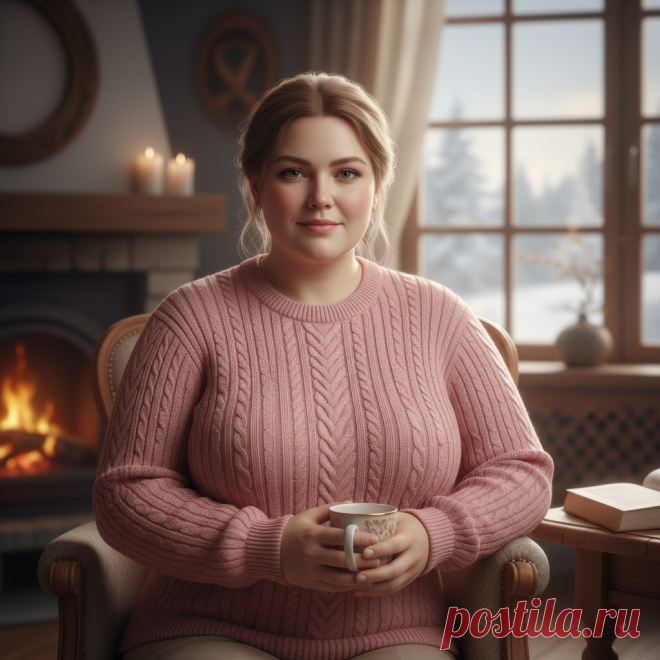 Узоры для вязания, которые стройнят фигуру: что действительно работает | Дневник вязальщицы | Дзен