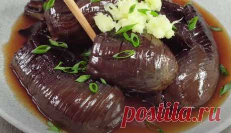 Тушеные баклажаны Агебиташи, японская закуска с овощами и специями