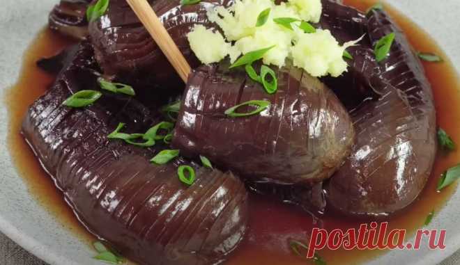 Тушеные баклажаны Агебиташи, японская закуска с овощами и специями
