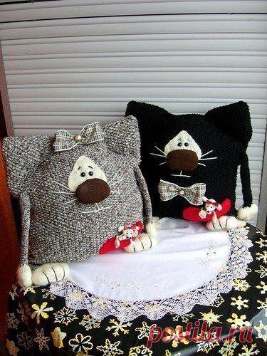 Забавные "тёплые" кото-подушки - ярмарки и дизайн-мареты 4 сезона в Москве и Санкт-Петербурге