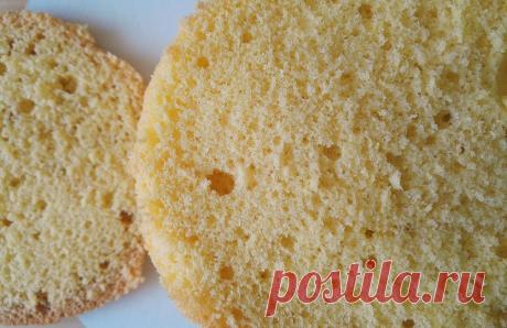 Рецепт самого простого и вкусного бисквита на желтках в домашних условиях
