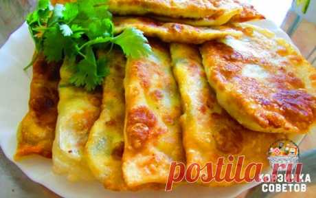 Восхитительные капустные чебуреки