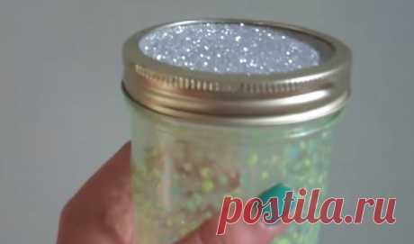 «Волшебная» банка светящаяся в темноте — Сделай сам