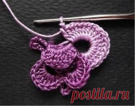 Crochet Bulk Flower Free Pattern