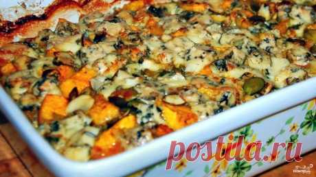 Курица с тыквой - пошаговый кулинарный рецепт на Повар.ру