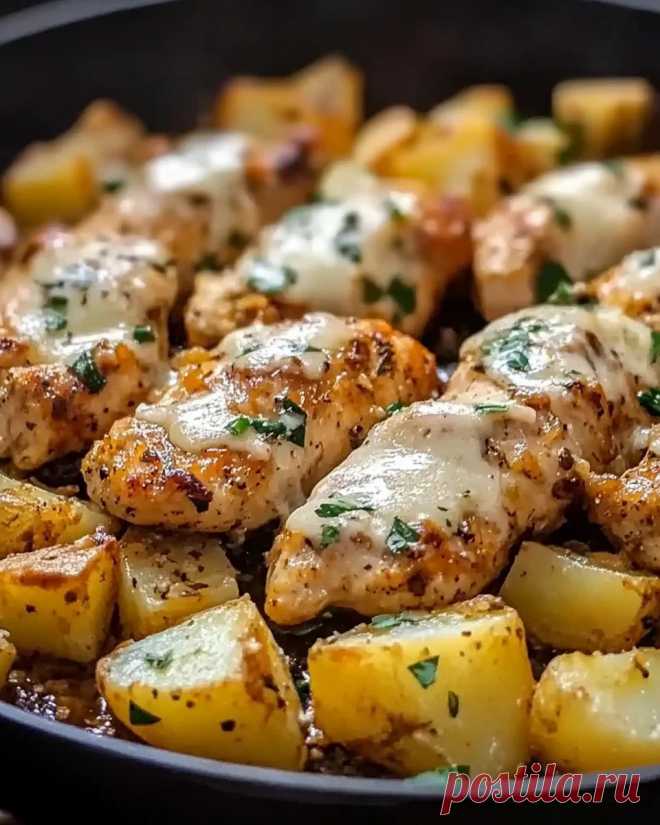 Garlic Parmesan Chicken and Potatoes: A One-Pan Wonder - BELLY RECIPES There’s nothing quite like the feeling of serving a meal that’s simple to make but tastes like it took hours to prepare. Garlic Parmesan chicken and potatoes