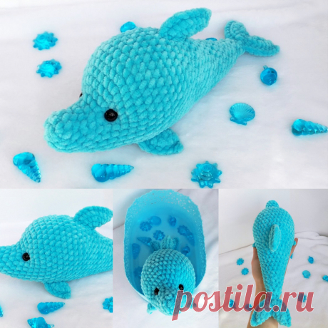 PDF Плюшевый дельфин крючком. FREE crochet pattern; Аmigurumi doll patterns. Амигуруми схемы и описания на русском. Вязаные игрушки и поделки своими руками #amimore - Дельфин, дельфинчик, dolphin, delfín, delfino, delphin, delfin, golfinho, делфин, yunus, delfiini, dauphin, delfiin. Amigurumi doll pattern free; amigurumi patterns; amigurumi crochet; amigurumi crochet patterns; amigurumi patterns free; amigurumi today.