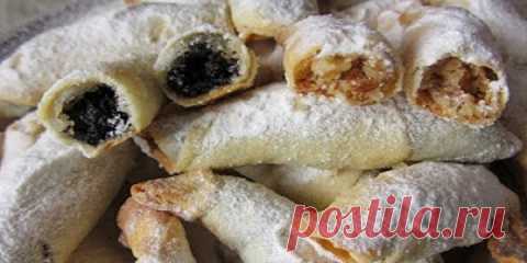 Обалденные рогалики — тончайшее, хрустящее тесто и много сладкой вкусной начинки