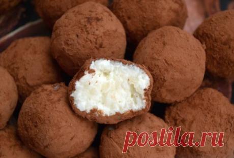 Творожные конфеты - Кулинария