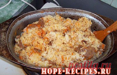 Рецепт приготовления плова по-узбекски © Кулинарный блог #Рецепты Надежды