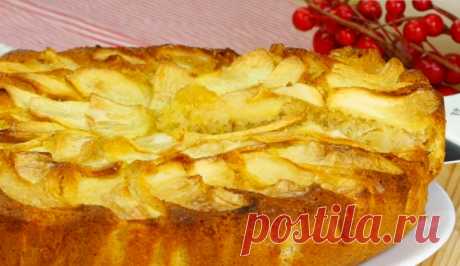 Пышный яблочный кекс: ароматная выпечка к чаю