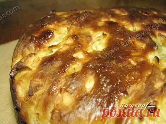 Пирог с яблоками рецепт с фото | Кашевар