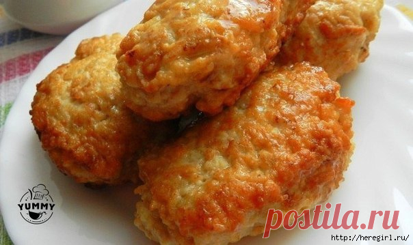 СУПЕРПЫШНЫЕ КОТЛЕТКИ ИЗ КУРИНОГО ФАРША С ОВСЯНЫМИ ХЛОПЬЯМИ .