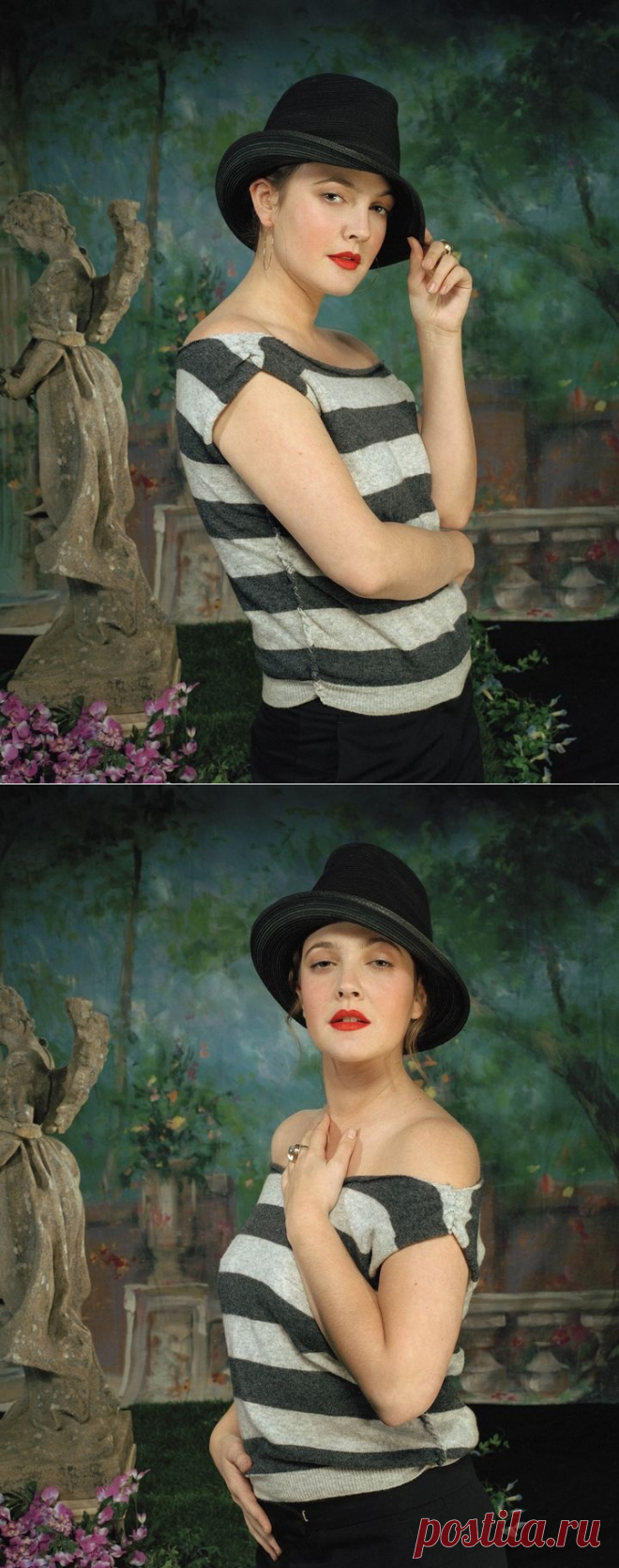 Дрю Бэрримор (Drew Barrymore) в фотосессии Крейга ДеКристо (Craig DeCristo) для журнала Movieline (апрель 2003)