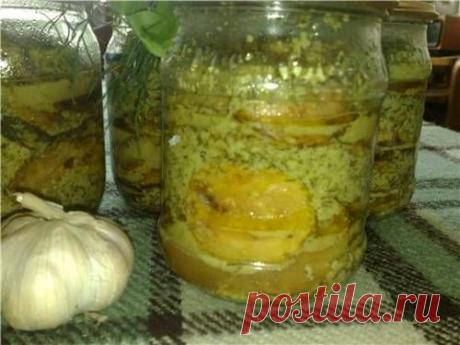 Жареные кабачки на зиму по-украински - рецепт с фото / Простые рецепты