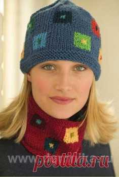 женские шапки вязаные » Вязание крючком и спицами схемы и модели