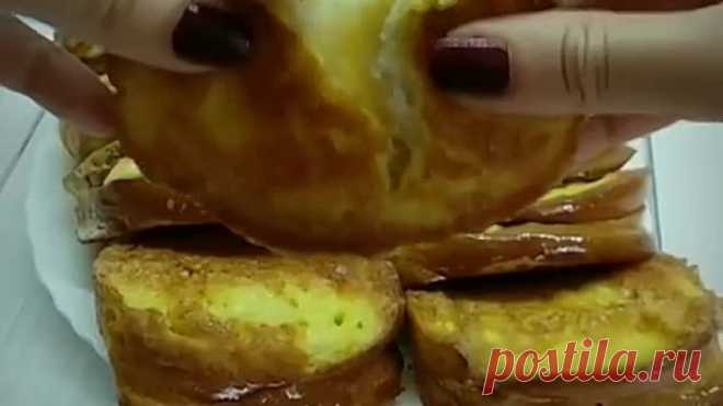 ВКУСНЕЙШИЕ ГРЕНКИ С СЫРОМ НА ЗАВТРАК!