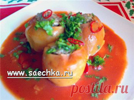 Толма в яблоках.