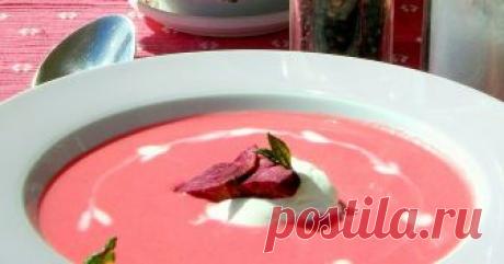 Супа от червено цвекло