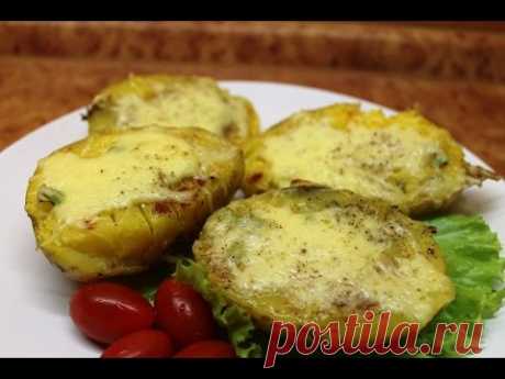 Нереально ВКУСНЫЙ ПЕЧЕНЫЙ КАРТОФЕЛЬ С Чесноком и Сыром